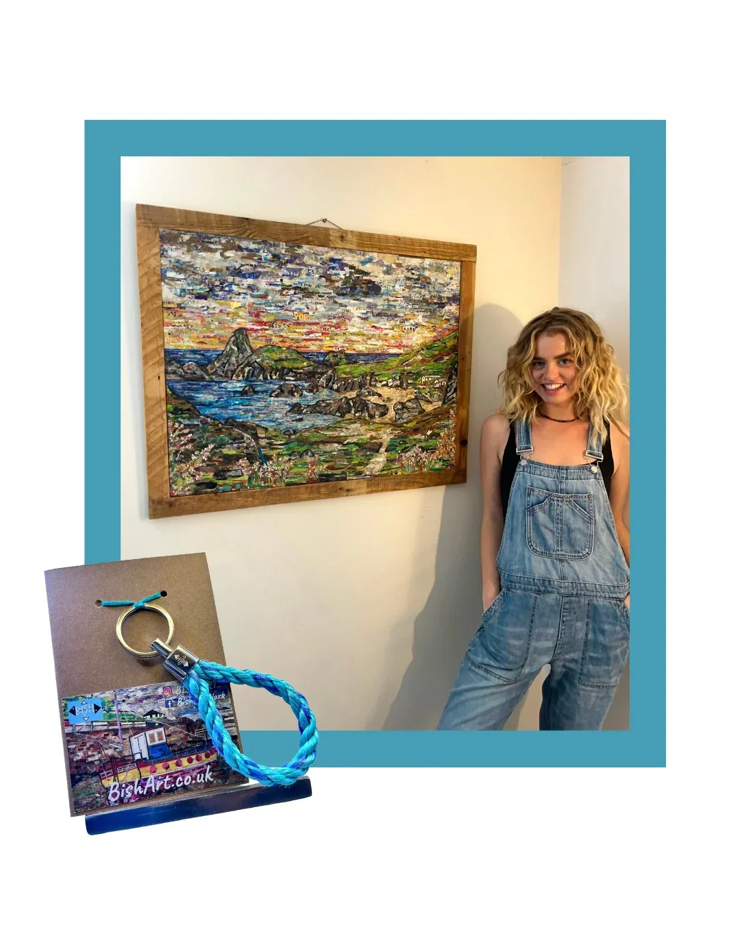 BISH ART: Cornwall Artist Bonnie Steward | Transforming Plastic